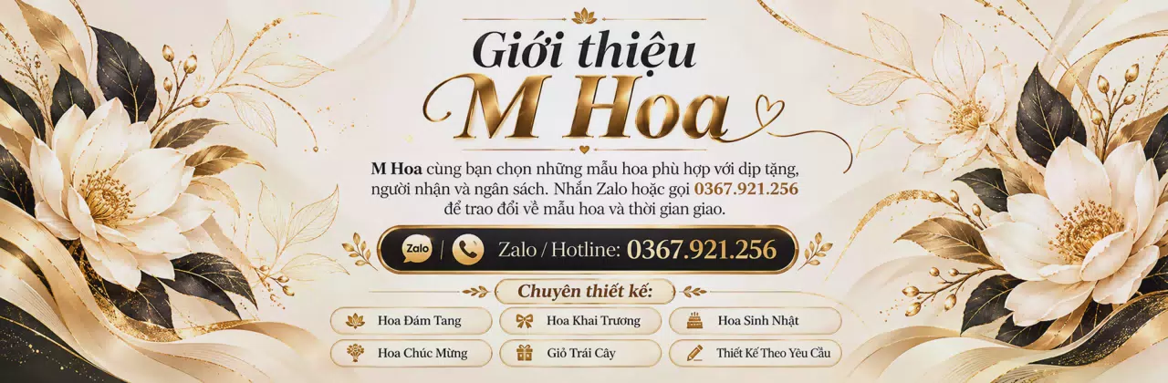Ảnh bìa Shop hoa tươi Xã Nhị Trường Vĩnh Long - Gói ghém những lời muốn gửi